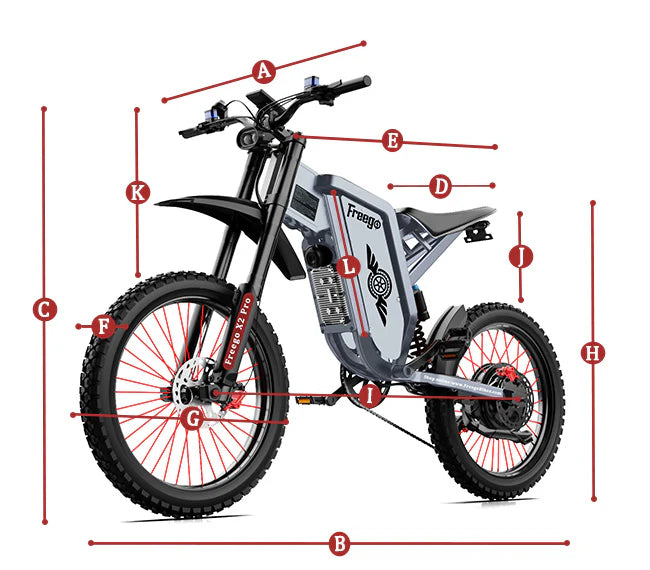 X2 Pro All-Terrain Dirt eBike (Freego)